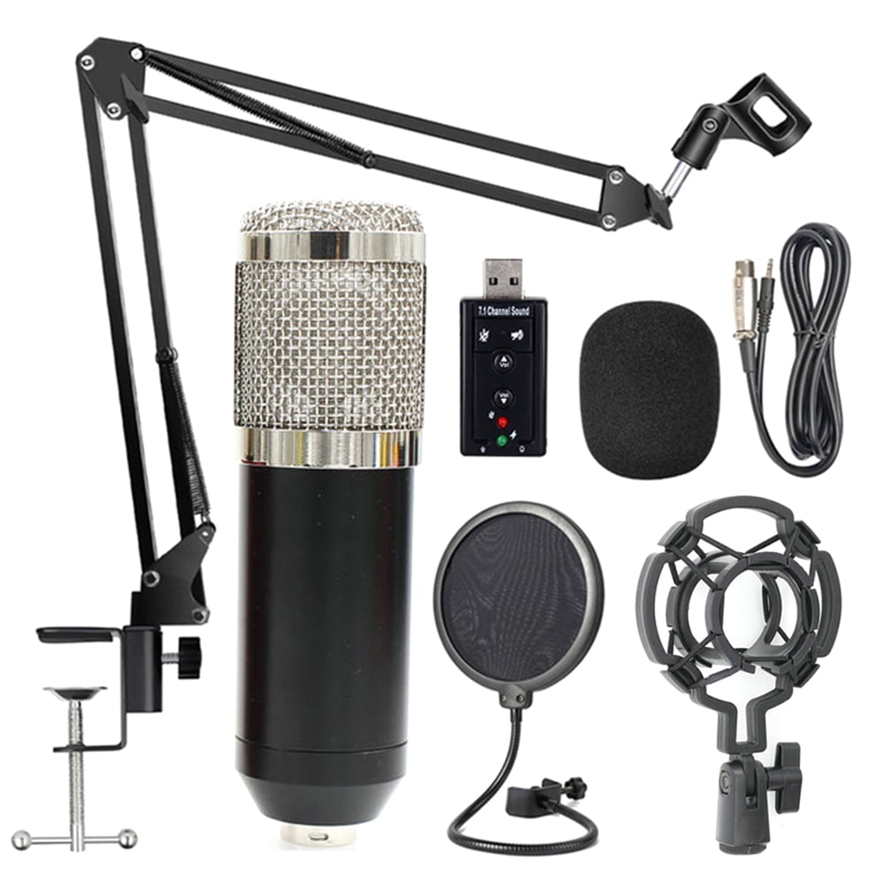 USB Microphone Kit 192kHZ/24bit Podcast Recording Professional 