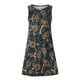 thumbnail image 4 of Moda mujer sin mangas Rounk cuello verano cómodo estampado bolsillos Casual suelta tanque vestido Fridja  qr2751, 4 of 8