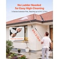 thumbnail image 2 of Lanza telescópica para hidrolavadora VEVOR de 2,74 m (9 pies), 3 secciones con lanzas de extensión, 7 boquillas, adaptador de manguera, cinturón de soporte, bolsa de almacenamiento, 2 of 9