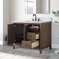 thumbnail image 2 of Vanity Art 42" Bathroom Vanity with Sink and Engineered Marble Top, Freestanding Storage Cabinet with 2 Drawers, 1 Shelf and Flip Down Tray, 2 of 8