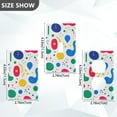 thumbnail image 7 of Yayeee Duplex Wall Plate 1-Gang 4.5"x2.7" Home Receptacle Light Switch Decorative Outlet Cover, Colorful Round, 7 of 7