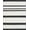 Black White, Pattern 10, variant on ODIKA 8'x10' Washable Area Rug Durable, Non-Slip Striped Welcome Door Doormat Alternating Band Stripe for Living Room, Under Sectional, Family