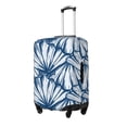 thumbnail image 2 of Wukai Blue Shells Elastic Luggage Cover: Personalized Protection for Your Suitcase - Fits 19~29-inch, Washable & Durable Travel Companion-Medium, 2 of 8