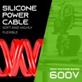 thumbnail image 2 of Cable GEARit 14AWG Silicona 15m 600V Rojo Flexible, 2 of 7