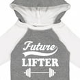thumbnail image 4 of Inktastic Future Lifter Weightlifting Boys Long Sleeve Baby Bodysuit, 4 of 5