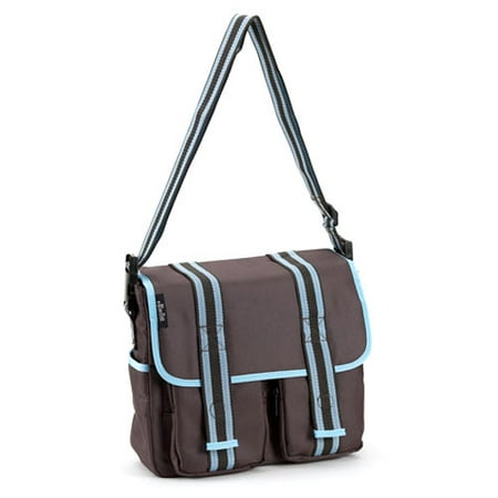 Classic Messenger Diaper Bag, Brown