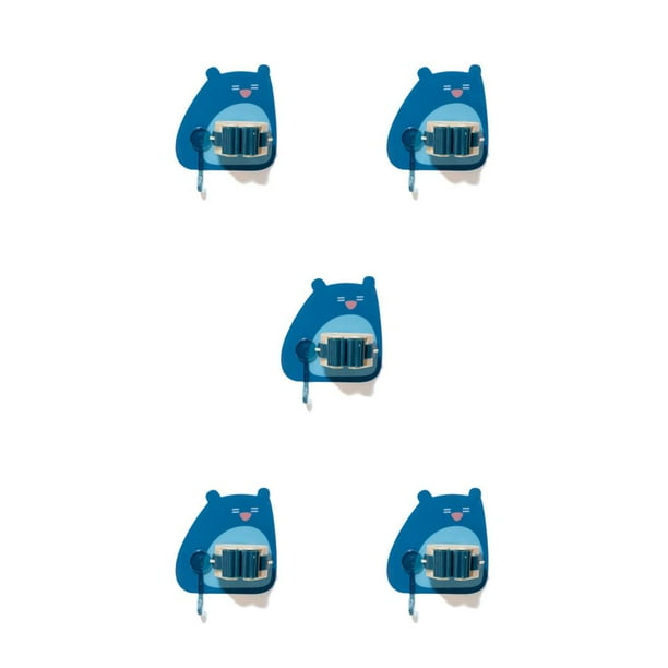 Billuyoard Soporte organizador de fregona para pared, colgador de almacenamiento adhesivo para baño, sin perforaciones, gancho para escoba de Type2 NO2