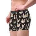 thumbnail image 2 of Fotbe Flowe Rooster Calzoncillos Tipo Boxer con Bolsa de Soporte Total para Hombre, X-Temp Fresco, Transpirable y de Secado Rápido-Small, 2 of 5