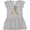 AC-Heather Grey, variant on Inktastic Down Syndrome Awareness Blue and Yellow Hearts Ribbon Girls Baby Dress