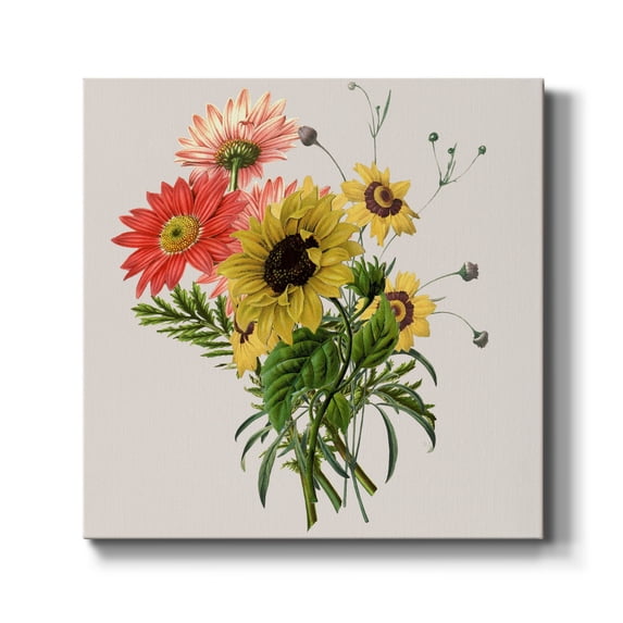 Sunflower Arrangement-Premium Gallery Wrapped Canvas - Ready to Hang