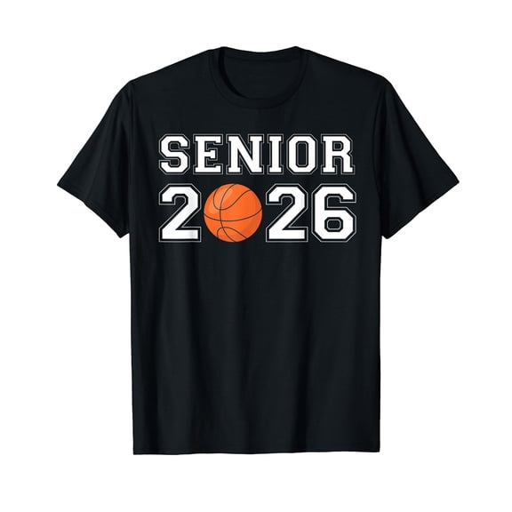 Class Of 2026 Senior Basketball Men Boys T-Shirt