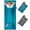 Blue, variant on Sleeping liner camping, Ultralight Silky Satin Adult Sleep Sack & Self Tan Sleep Sack with Two-Way-Zipper, Single Camping Sheet & Travel Sheets for Hotel