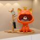 thumbnail image 3 of Figura Resina Con Gato La Fortuna para Estudio en El (naranja), 3 of 9