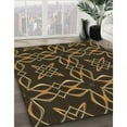 thumbnail image 3 of Ahgly Company Machine Washable Indoor Rectangle Transitional Midnight Gray Area Rugs, 7' x 10', 3 of 7