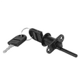 thumbnail image 4 of 10X Zinc Alloy Computer Desk Cabinet Mailbox Drawer Cupboard Locker Cam Lock with Keys, Black, 4 of 8