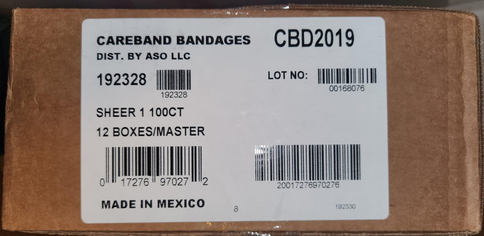 Care Brand Sheer Bandages