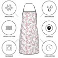 thumbnail image 6 of Fuzoiu Playing Rabbit Print Kitchen Cooking Aprons,Kitchen Cooking BBQ Aprons,Chef Apron with 2 Pockets for Men Women,Art Aprons for Painting Pottery Ceramics, 6 of 7