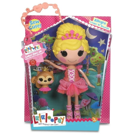 Doll- Allegra Leaps 'N' Bounds, Lalaloopsy large doll Allegra Leaps 'N' Bounds was once a rag doll who magically came to life when her very last stitch was sewn By Lalaloopsy Ship from US