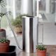 thumbnail image 3 of 1 maceta de riego de acero inoxidable para plantas suculentas en macetas, maceta portátil para jardín, hervidor de agua rociado, resistente, dispositivo de riego para jardín, patio, jardín (plata), 3 of 5