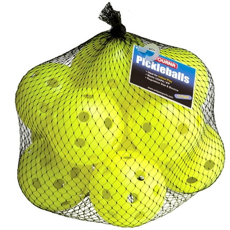 Tourna Pickleball, 12-Pack, Optic Yellow