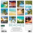 Willow Creek 18month calendar wall mount 2025 beaches month