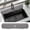 Gray, variant on 30 Inch Sink Splash Guard, Large Size Kitchen Sink Splash Guard, Faucet Handle Drip Catcher Tray for Kitchen Countertop, Bathroom, (Grey)