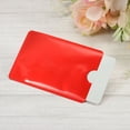 thumbnail image 5 of Uxcell Protector NFC Holder RFID Blocking Credit Card Sleeves Red 30Pack, 5 of 5