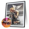 thumbnail image 2 of Kits de pintura de diamante 5D DIY, taladro redondo completo, artesanías de mosaico de Buda y Paloma Sywqhk Decoración hogareña, 2 of 9