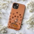 thumbnail image 6 of Cozy Autumn Curious Monkey Phone Case, Pumpkin Jack-O’-Lantern & Leaves Design Phone Cover, Cute iPhone Case for Fall Lovers, 6 of 6