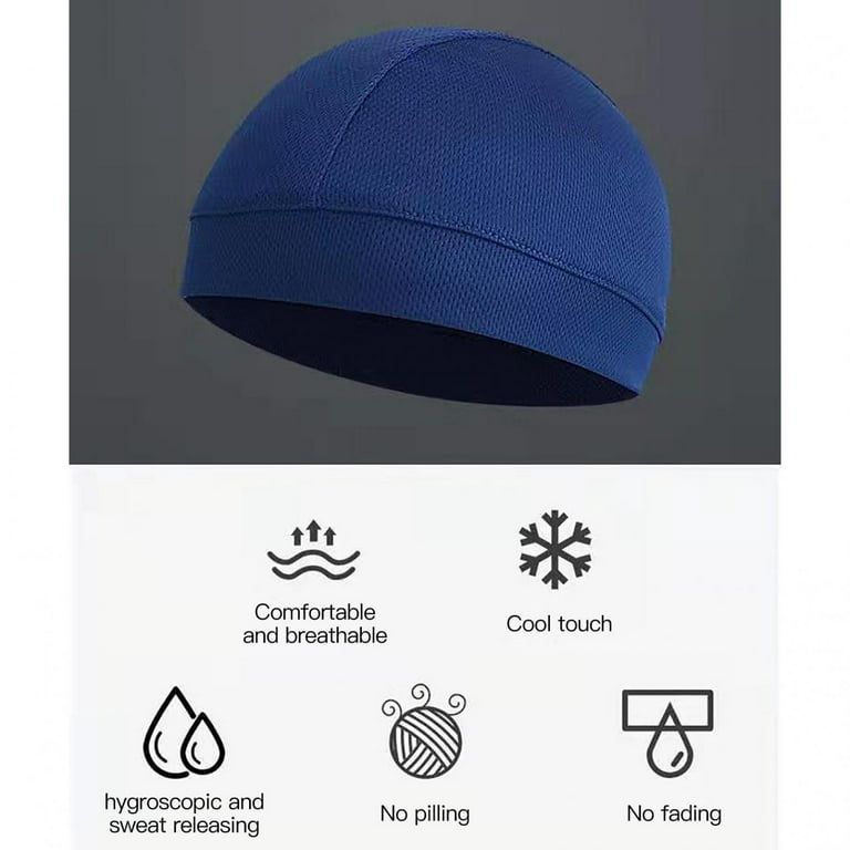 Summer Men Cap Elastic Absorb Sweat Solid Color Headband For Outdoor Sport  Cycling Running Riding Hat Gift(free Shipping)