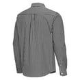 thumbnail image 3 of Men's Antigua Black Kansas City Royals Ellis Woven Tri-Blend Button-Down Shirt, 3 of 3