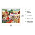 thumbnail image 2 of Hau’oli La Hanau (Happy Birthday) - Hawaiian Beach Birthday Party - From an Original Hawaii Watercolor Painting by Peggy Chun - Fine Art Matte Paper Print (Unframed) 16x20in, 2 of 4