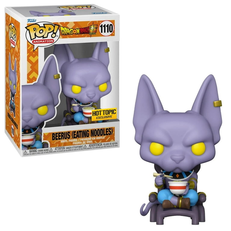 Funko POP! Animation Dragon Ball Z Super Beerus Eating Noodles Exclusive