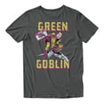 thumbnail image 2 of Marvel Comics Retro Spider-Man The Green Goblin Villain Men's T Shirt (Charcoal, S-XXXL), 2 of 4