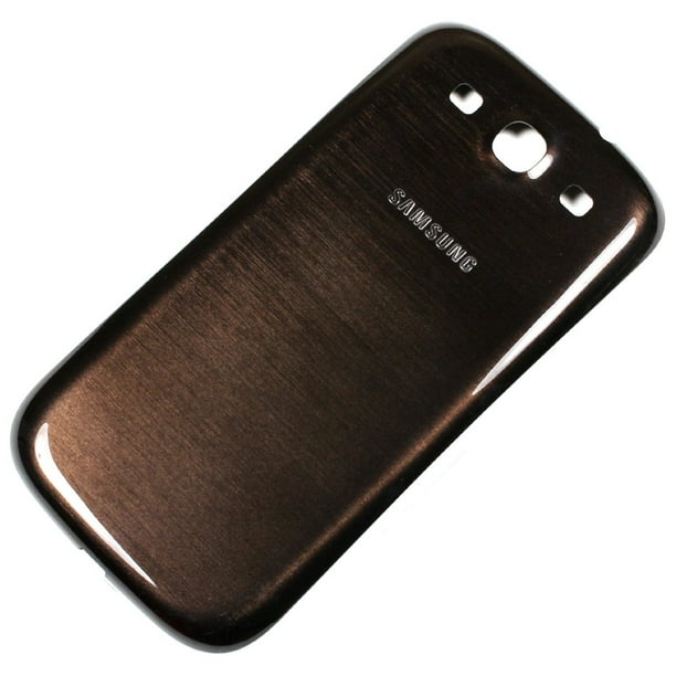 verwijderen D.w.z keten OEM Samsung Galaxy S3 Battery Door - Verizon Logo - Brown - Walmart.com