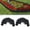 Black, variant on FRTDNE 20Pcs Garden Edging Border Landscape Edging Border,16ft Plastic Garden Edging Stone Look Border for DIY Outdoor Yard Landscaping Flower Bed and Grass,Black