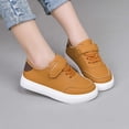 thumbnail image 2 of Girl's Hook-and-Loop Casual Sneakers Low Top Flat Walking School Board Shoes for Playground Outdoor, 2 of 6