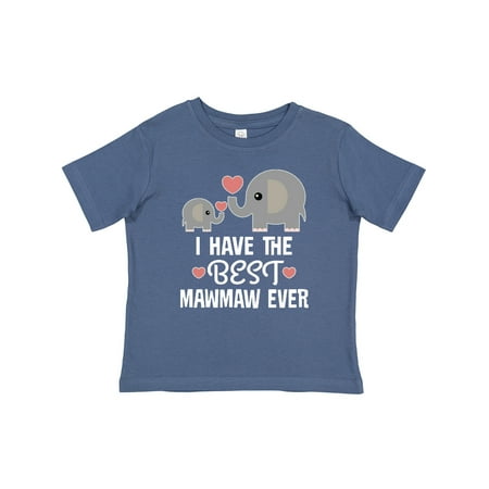 

Inktastic Best Mawmaw Ever Grandchild Gift Baby Boy or Baby Girl T-Shirt