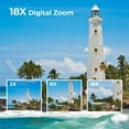 thumbnail image 5 of Campark 1080P Video Camera Camcorder 48MP Photo 3" 270°Rotatable Screen Digital Vlogging Cameras for YouTube, 5 of 7