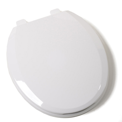 Comfort Seats Ez Close Standard Plastic Round Toilet Seat