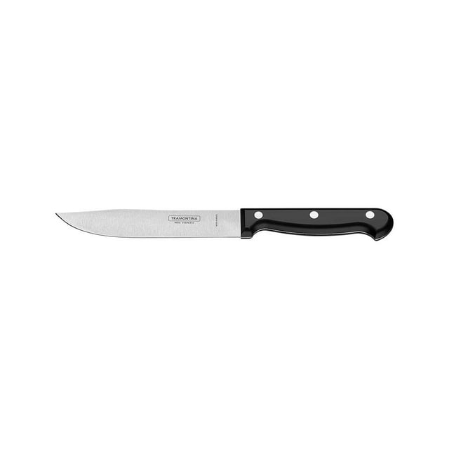 Cuchillo de Cocina Tramontina Ultracorte 6 Pulgadas Negro