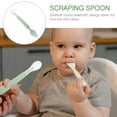 thumbnail image 2 of CIMAXIC Baby Fruit Scraper Spoon Fruits Mud Scraping Spoon Baby Food Scrapping Spoon,8.46"X1.18"X0.39", 2 of 5