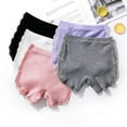 thumbnail image 2 of Quealent Baby Girl Cotton Panty Cute Baby Underwear Classic Ruffle Bloomers Bottoming Shorts Pink,4-5 Years, 2 of 5