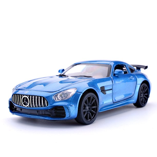 Julam 1 32 Benz Amg Gtr Model Sports Car Sound Light Alloy Diecast Toy Vehicles Walmart Com Walmart Com