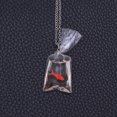 thumbnail image 4 of 1 Ensemble de Fantaisie Fantaisie Collier de Poisson Carpe Sac à Eau Transparent Résine Pendentif en Forme de Poisson Boucles d'Oreilles, 4 of 8