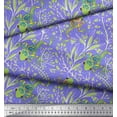 thumbnail image 3 of Soimoi Cotton Poplin Fabric Dot,Leaves & Lizard Reptile Decor Fabric Printed Yard 56 Inch Wide, 3 of 3