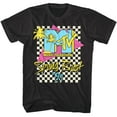 thumbnail image 1 of MTV Spring Break Checkered Past '91 Men's T-Shirt Daytona Beach Palm Trees Music, 1 of 2