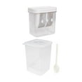 thumbnail image 2 of Colador de alimentos para yogur griego, separador de suero para leche de yogur casero con caja y cuchara, 2 of 8