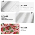 thumbnail image 7 of Kdxio Cute Strawberry Hand Towel with Loop Hanging Towel Absorbent Tie Towels for Kitchen Tea Bar Bathroom Decor, 7 of 7