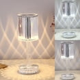thumbnail image 6 of Crystal Lamp 9.6 Inch Color Changing Lamp Touch Light Water Ripple Lamp LED Night Lights USB Rechargeable Cordless Lamp for Bedroom Living Room Bar Dining Decor, 6 of 7